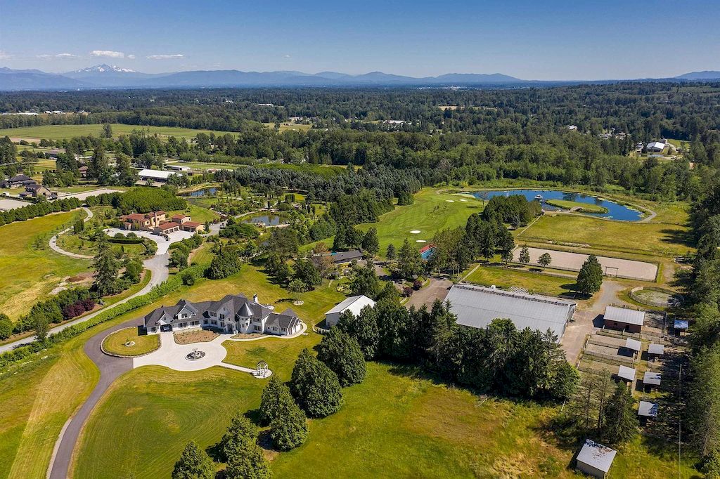 The Estate in Langley is a luxurious and completely private now available for sale. This home located at 21394 16th Ave, Langley, BC V2Z 1K4, Canada