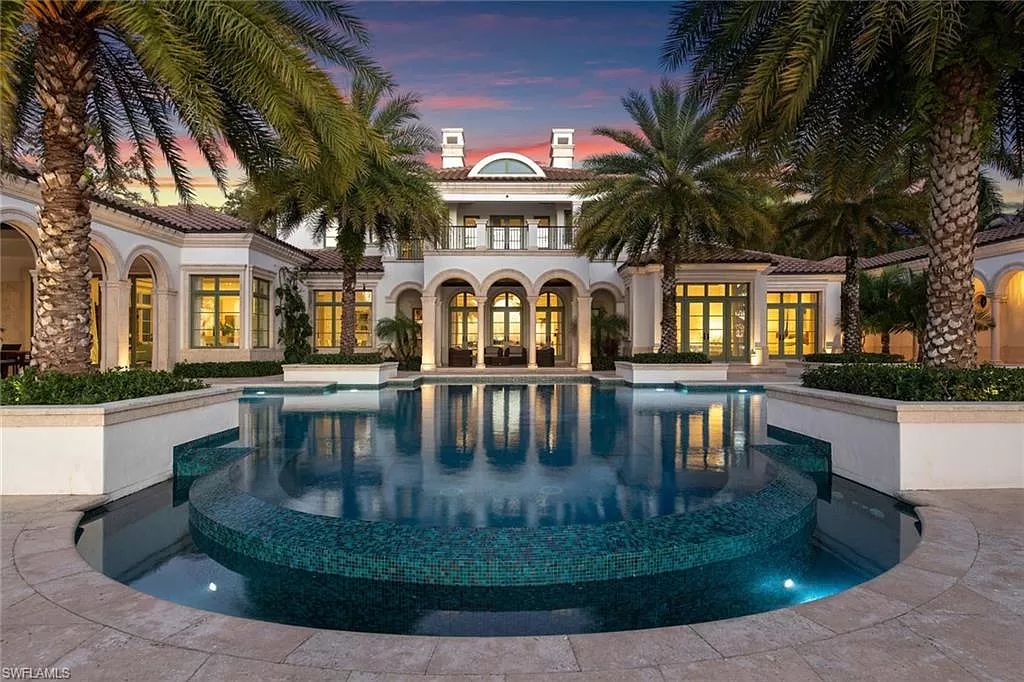 The Home in Fort Myers is a private waterfront property in iconic Southwest Florida with Palladian-inspired architecture, world-class amenities now available for sale. This home located at 1240 Coconut Dr, Fort Myers, Florida
