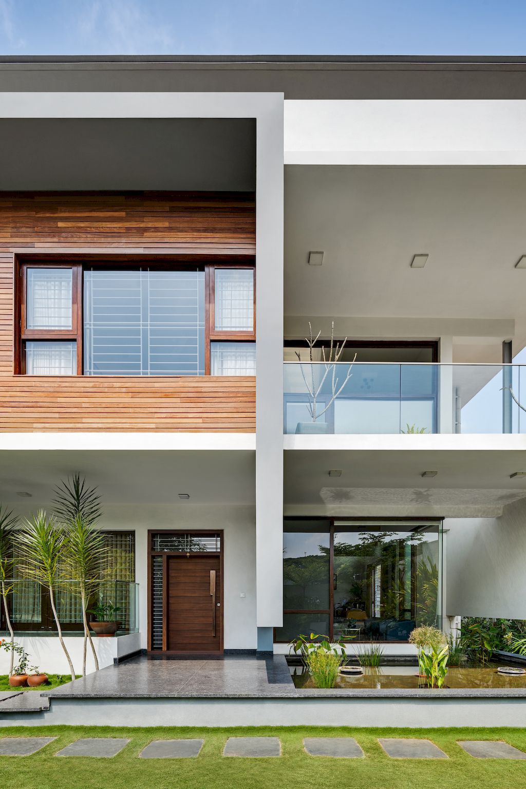 AIKYA House structure of times past but modernity by Techno Architecture 5