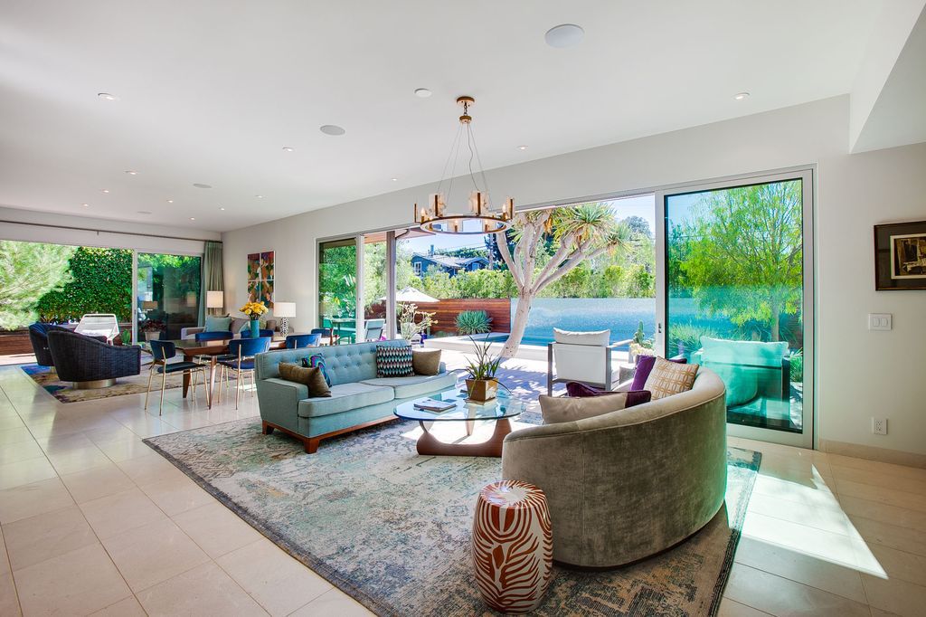 The Home in Venice is an exceptional and very private resort estate situated on one of the historic walk streets now available for sale. This home located at 805 Marco Pl, Venice, California