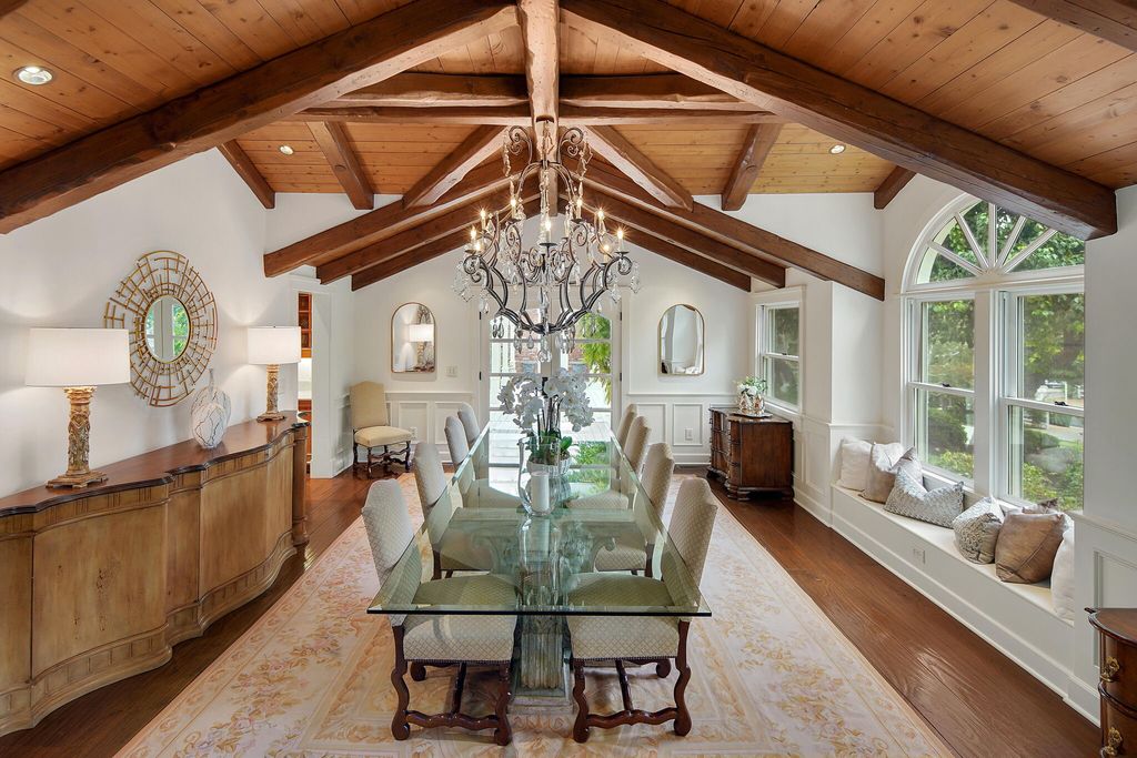 The House in Hidden Hills is an incredible estate has been transformed into a modern-transitional feel with a huge circular driveway now available for sale. This home located at 24733 Long Valley Rd, Hidden Hills, California