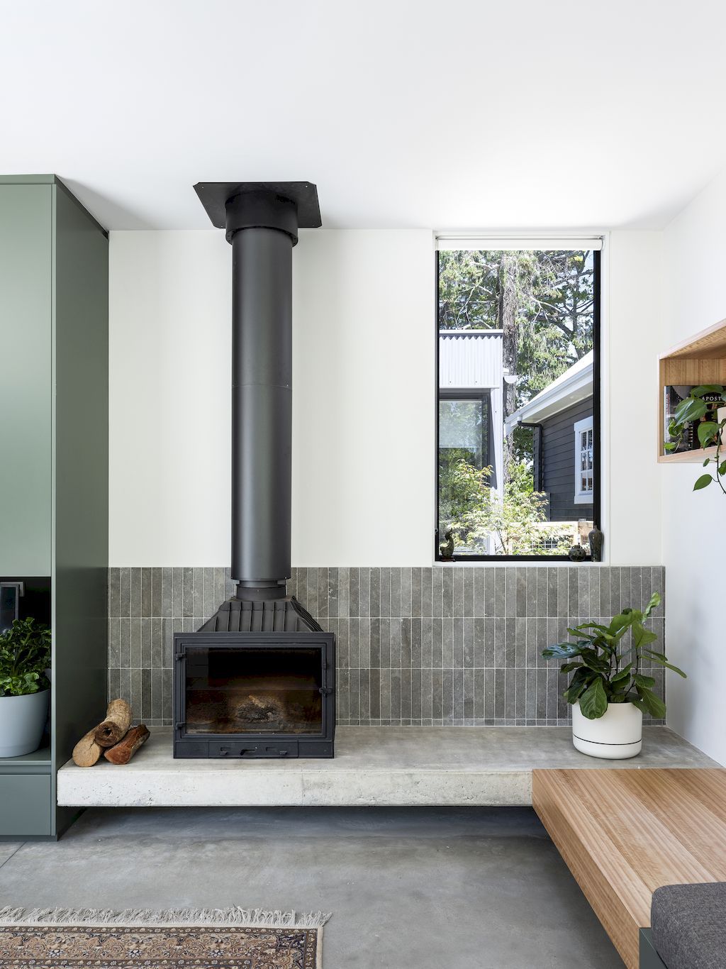 Blackheath courtyard house with prominent facade by Pearson Architecture