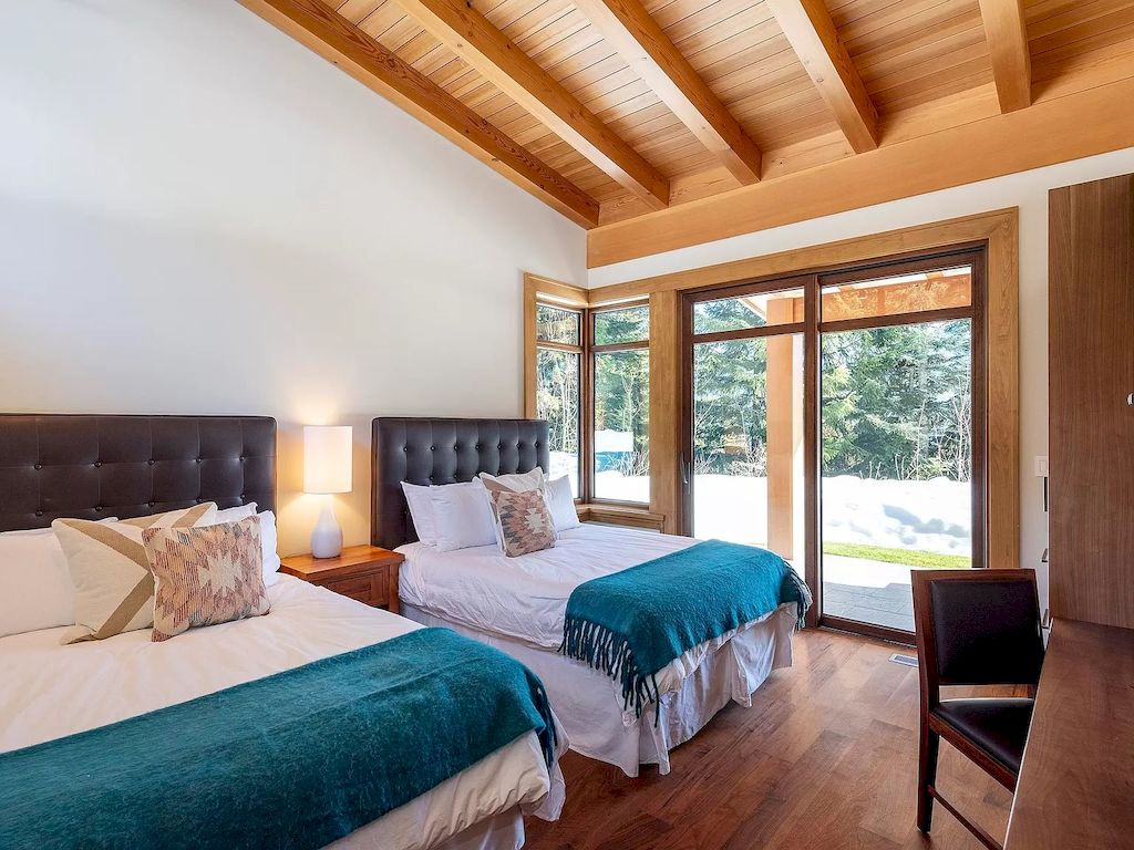 The Whistler Estate provides the alpine views from all directions through floor to ceiling windows and bask in the sunlight from sunrise to sunset home now available for sale