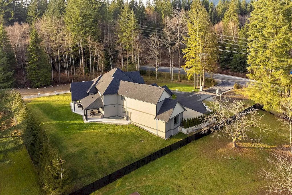 The House in Mission is a luxurious custom home on 3 private acres now available for sale. This home located at 29622 Dewdney Trunk Rd, Mission, BC V4S 1B6, Canada