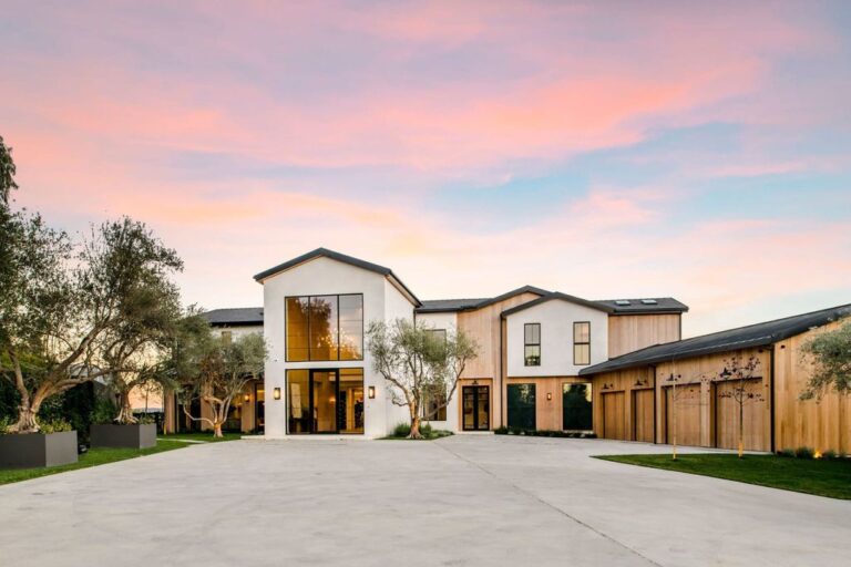 Immaculate New Contemporary Farmhouse in Hidden Hills hits The Market for $15,500,000