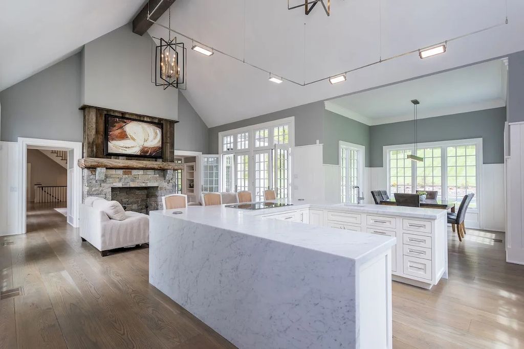 The Home in Connecticut is a luxurious home with elegant and comfortable spaces throughout and energy efficiency now available for sale. This home located at 40/42 Nettleton Hollow Rd, Washington, Connecticut; offering 05 bedrooms and 08 bathrooms with 11,776 square feet of living spaces.