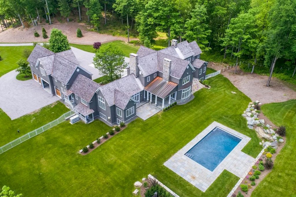 The Home in Connecticut is a luxurious home with elegant and comfortable spaces throughout and energy efficiency now available for sale. This home located at 40/42 Nettleton Hollow Rd, Washington, Connecticut; offering 05 bedrooms and 08 bathrooms with 11,776 square feet of living spaces.