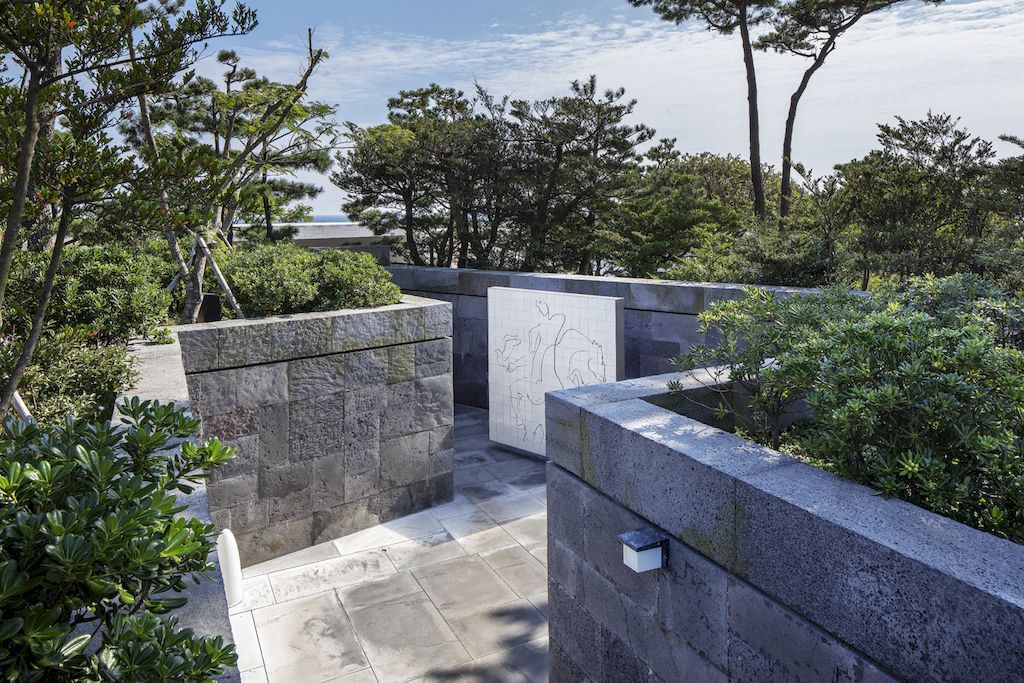 Jeju Island Tea House designed by Álvaro Siza Vieira + Carlos Castanheira