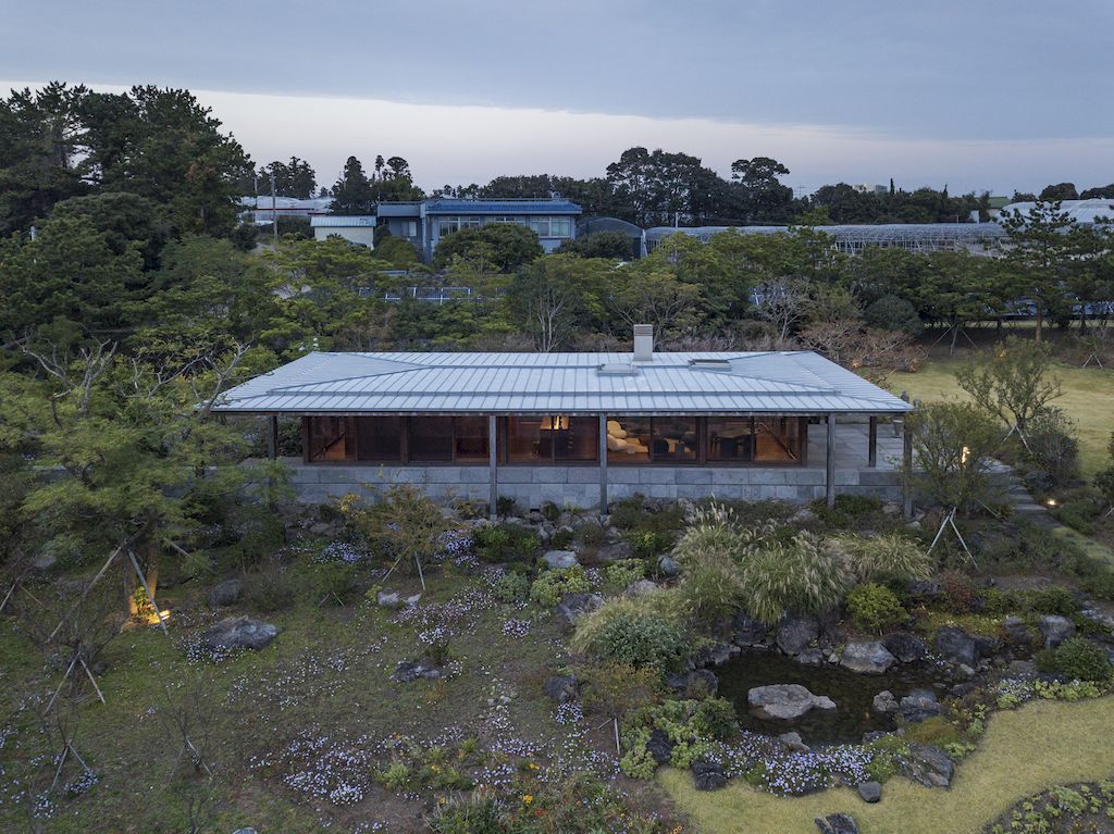 Jeju Island Tea House designed by Álvaro Siza Vieira + Carlos Castanheira