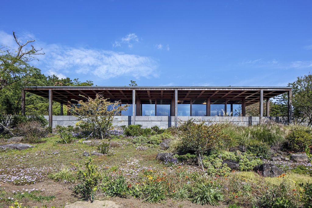 Jeju Island Tea House designed by Álvaro Siza Vieira + Carlos Castanheira