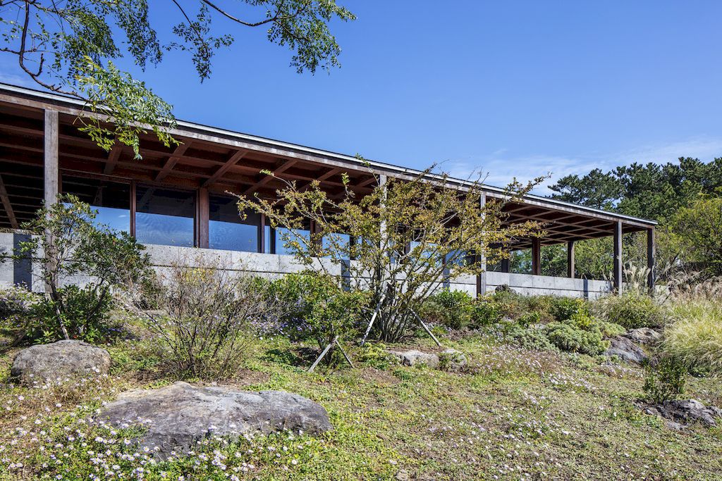 Jeju Island Tea House designed by Álvaro Siza Vieira + Carlos Castanheira