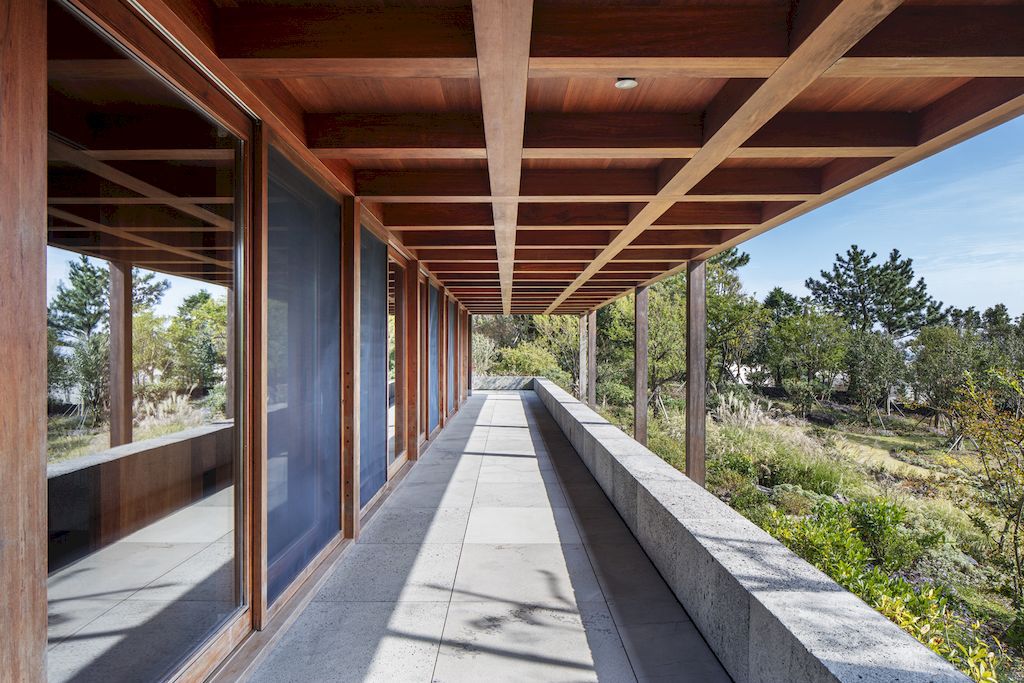 Jeju Island Tea House designed by Álvaro Siza Vieira + Carlos Castanheira