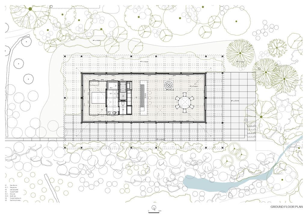 Jeju Island Tea House designed by Álvaro Siza Vieira + Carlos Castanheira