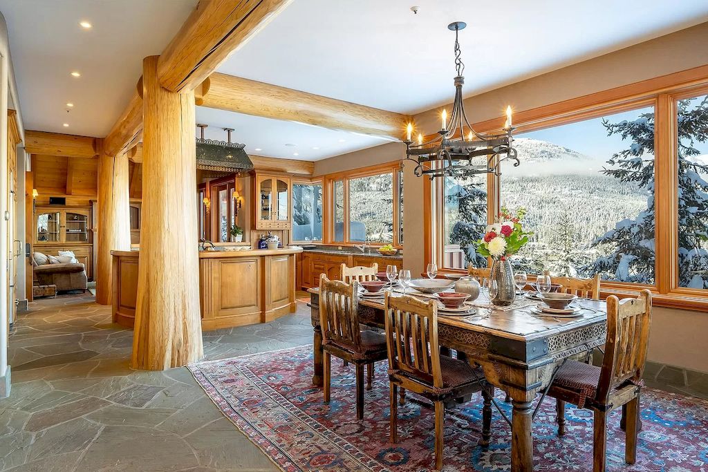 The House in Whistler is absolutely an entertainers dream; indoor pool, steam room, lovely wine cellar and incredible outdoor space now available for sale