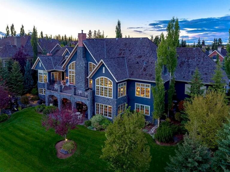 Magnificent Home in Alberta with Timeless Architectural Design Sells for C$3,198,000
