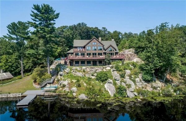Natural Landscape Adds to the Charm of this $3,495,000 Country Retreat in Connecticut