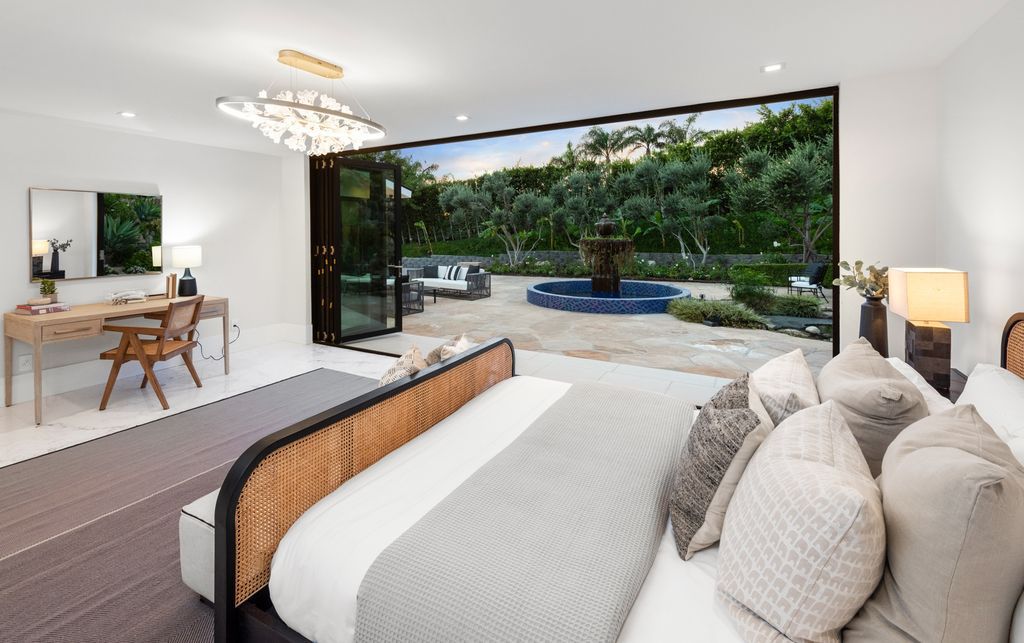 The Home in Malibu is a newly rebuilt contemporary oasis with top of the line finishes imported from around the globe now available for sale. This home located at 31223 Bailard Rd, Malibu, California