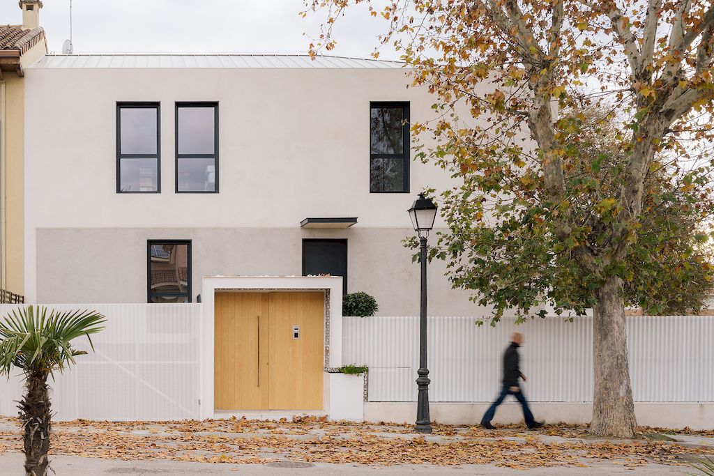 PMC House, an Elegant Three-story Home in Spain by EXarchitects