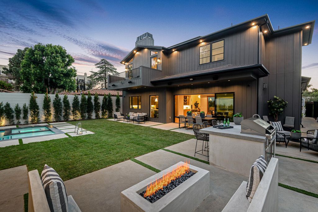 The Home in Valley Village is a luxurious home showcases exquisite attention to detail, excellent floor plan, grand scale living space now available for sale. This home located at 4832 Gentry Ave, Valley Village, California