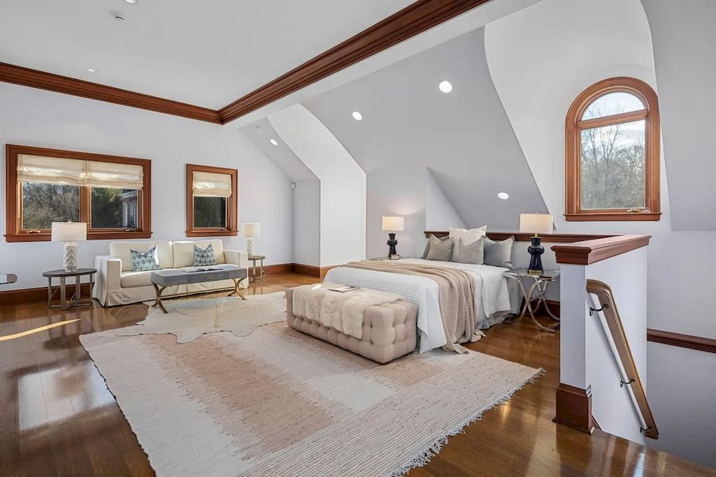The Home in Connecticut is a luxurious home gated by iron and stone walls for privacy and security now available for sale. This home located at 20 Sherwood Ave, Greenwich, Connecticut; offering 06 bedrooms and 11 bathrooms with 12,402 square feet of living spaces.