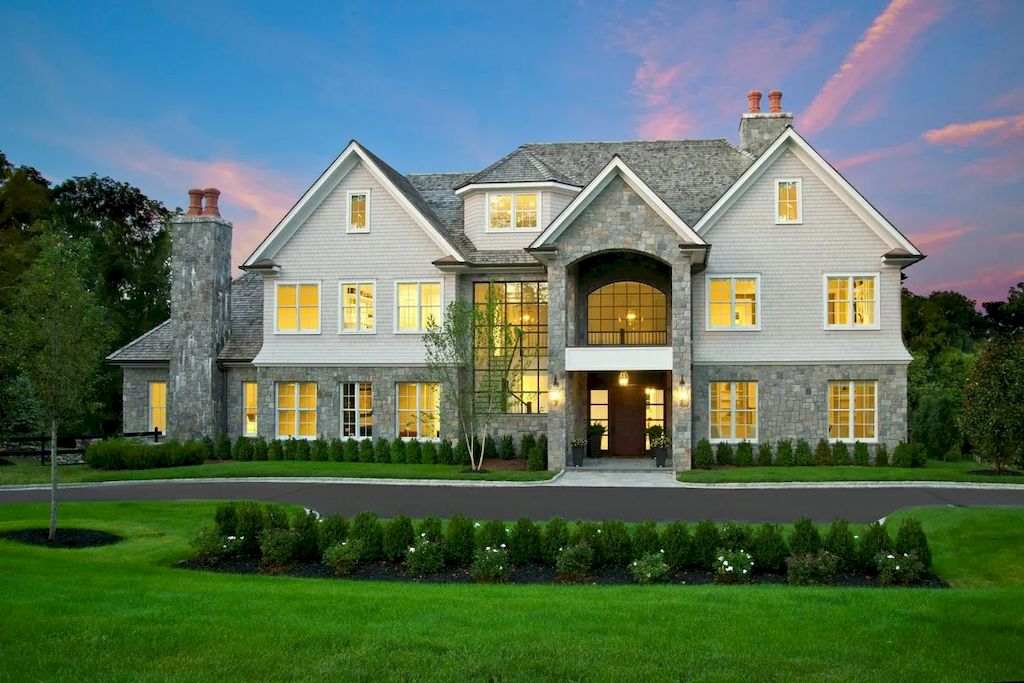 The Home in Connecticut is a luxurious and newly constructed home now available for sale. This home located at 570 North St, Greenwich, Connecticut; offering 06 bedrooms and 08 bathrooms with 14,000 square feet of living spaces.