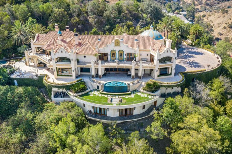 The Cielo Estate is the Epitome of World Class Beverly Hills Luxury Living for Rent $250,000 a Month