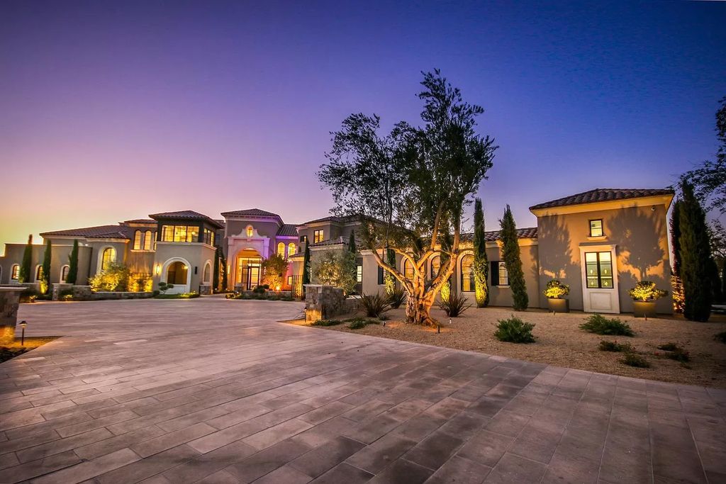 The Mediterranean Villa in Loomis is a luxurious estate exudes a forward-thinking design while incorporating the classic Old World style now available for sale. This home located at 2000 Creekside Ln, Loomis, California