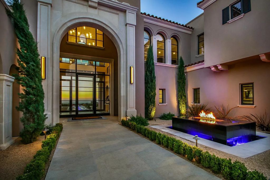 The Mediterranean Villa in Loomis is a luxurious estate exudes a forward-thinking design while incorporating the classic Old World style now available for sale. This home located at 2000 Creekside Ln, Loomis, California