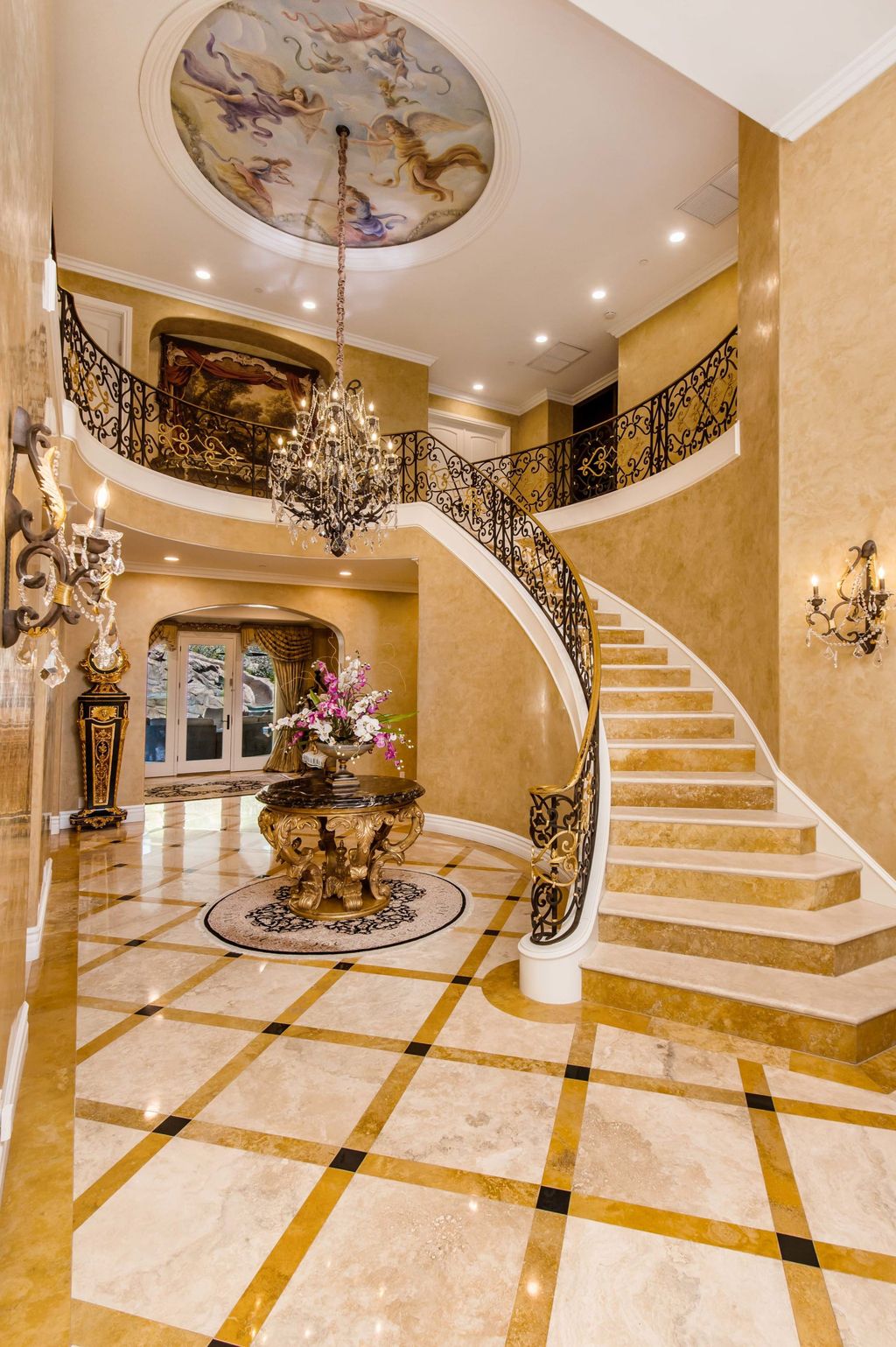 This-12995000-Mediterranean-Villa-in-Calabasas-has-a-Stunning-Two-Story-Entry-15
