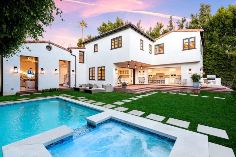 This $12,995,000 Ultra-private Spanish Home in Beverly Hills showcases Unparalleled Luxury and Exquisite Design