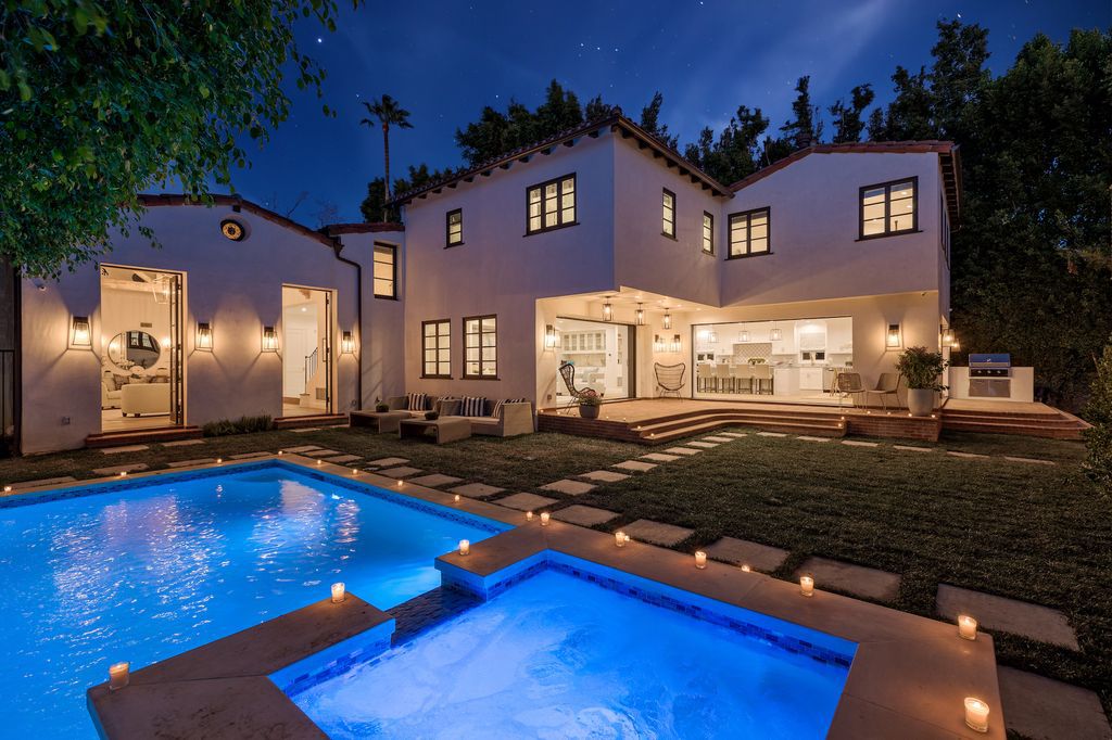 The Home in Beverly Hills is an ultra-private and custom Spanish Estate showcases unparalleled luxury and exquisite design now available for sale. This home located at 623 Walden Dr, Beverly Hills, California