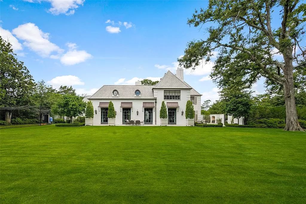 The Villa in Houston is a enchanting estate situated on over an acre of majestic grounds within the coveted Country Club Estates now available for sale. This home located at 3311 Del Monte Dr, Houston, Texas