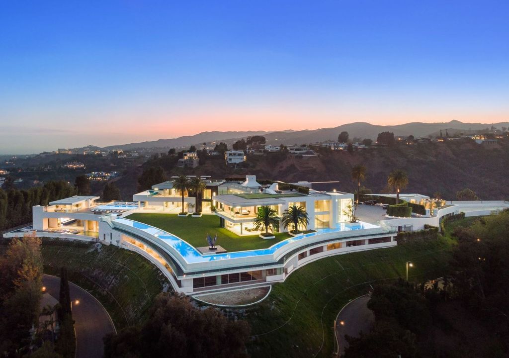 The Los Angeles House is the largest and grandest estate ever built in the urban world with 105,000-square-foot work of art now available for sale. This home located at 944 Airole Way, Los Angeles, California