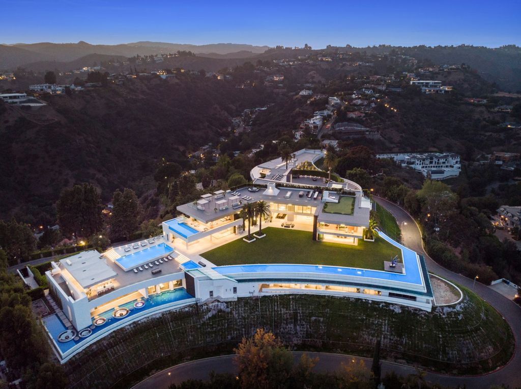 The Los Angeles House is the largest and grandest estate ever built in the urban world with 105,000-square-foot work of art now available for sale. This home located at 944 Airole Way, Los Angeles, California