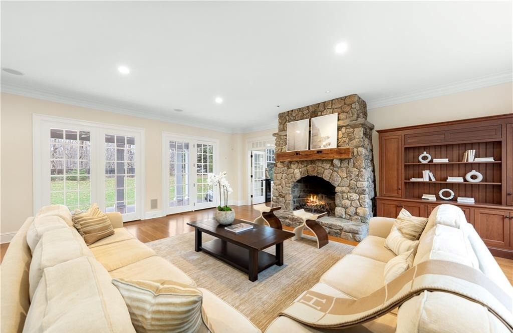 The Home in Connecticut is a luxurious home impressed by landscaped grounds and gracious layout now available for sale. This home located at 19 Burr Farms Rd, Westport, Connecticut; offering 05 bedrooms and 08 bathrooms with 9,366 square feet of living spaces.