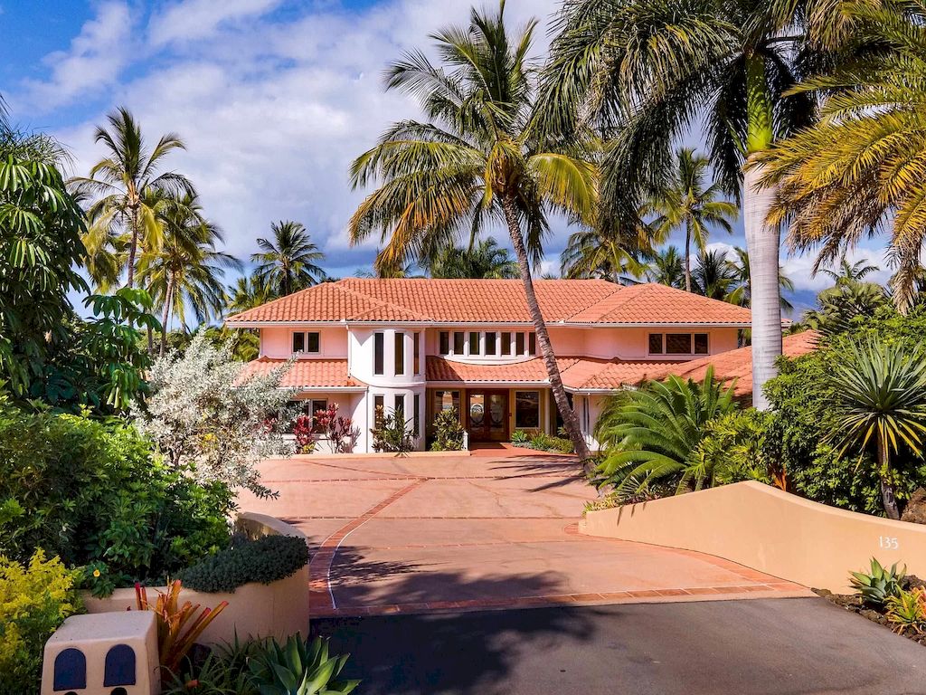 The Home in Hawaii is a luxurious home commanding incredible mountain and ocean views now available for sale. This home located at 135 Kaimanu Pl, Kihei, Hawaii; offering 05 bedrooms and 05 bathrooms with 4,717 square feet of living spaces.