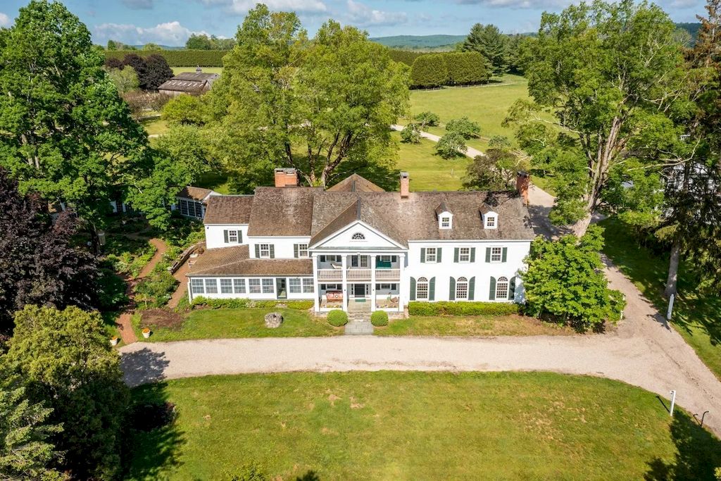 The Home in Connecticut is a luxurious home reflecting the grandeur of original vintage and gracious rooms now available for sale. This home located at 93 Amenia Union Rd, Sharon, Connecticut; offering 09 bedrooms and 14 bathrooms with 12,759 square feet of living spaces.