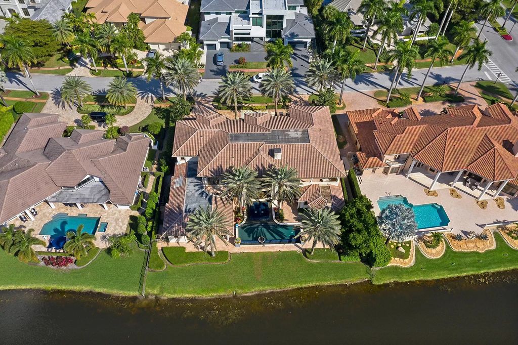 The Home in Boca Raton is a custom estate located in the prestigious St. Andrews Country Club now available for sale. This house located at 17045 Brookwood Dr, Boca Raton, Florida