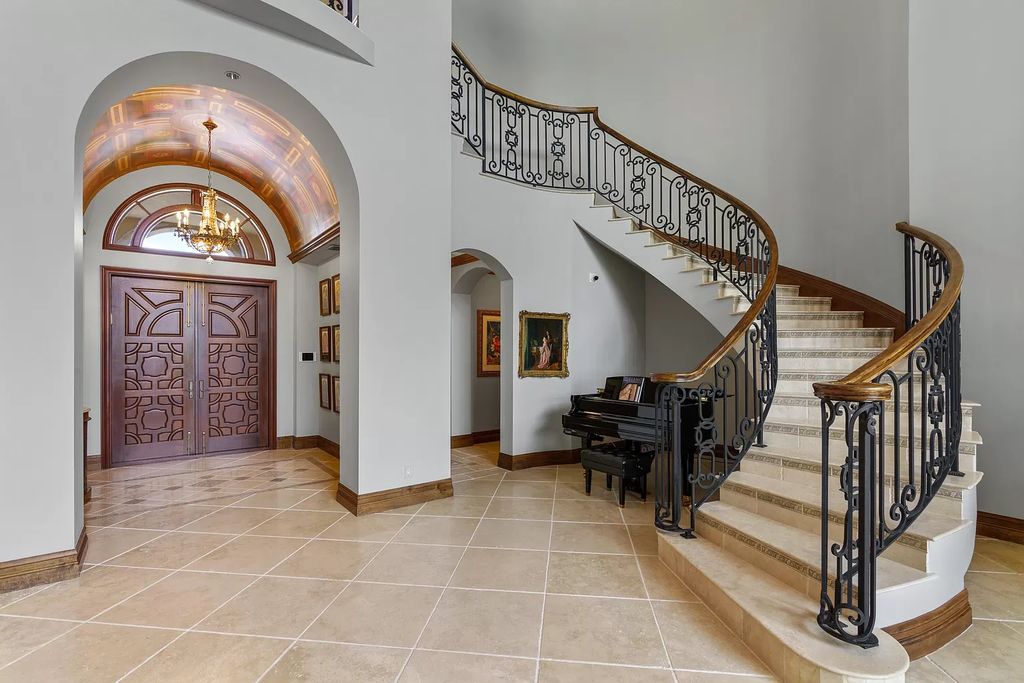 The Home in Boca Raton is a custom estate located in the prestigious St. Andrews Country Club now available for sale. This house located at 17045 Brookwood Dr, Boca Raton, Florida