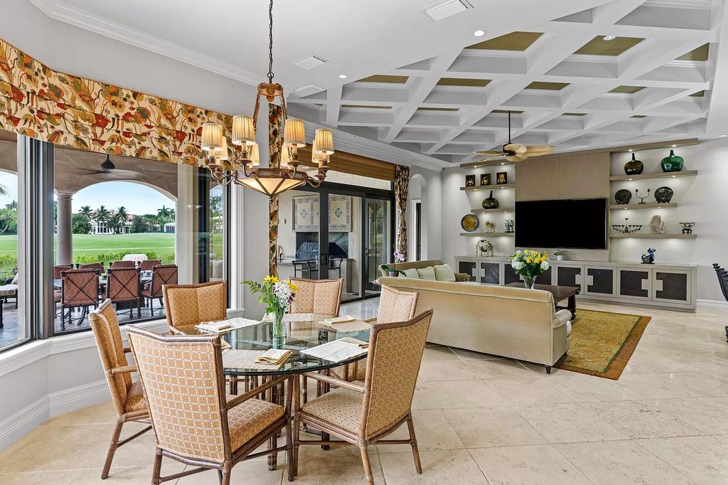 The Home in Boca Raton is a custom estate located in the prestigious St. Andrews Country Club now available for sale. This house located at 17045 Brookwood Dr, Boca Raton, Florida