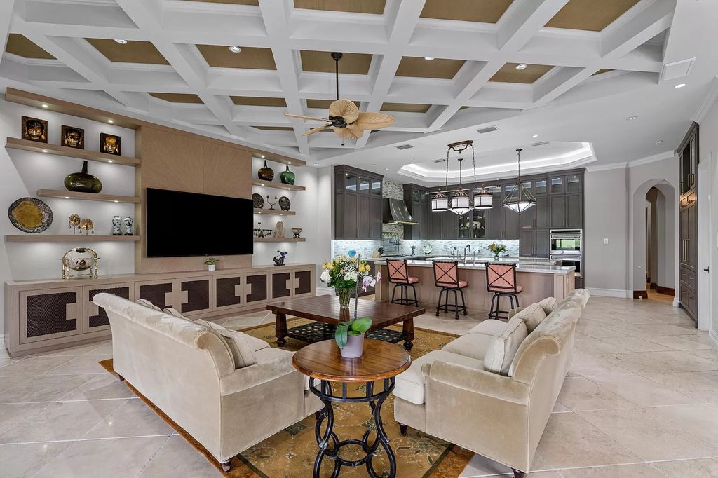 The Home in Boca Raton is a custom estate located in the prestigious St. Andrews Country Club now available for sale. This house located at 17045 Brookwood Dr, Boca Raton, Florida