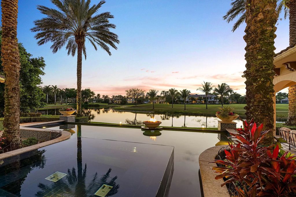 The Home in Boca Raton is a custom estate located in the prestigious St. Andrews Country Club now available for sale. This house located at 17045 Brookwood Dr, Boca Raton, Florida