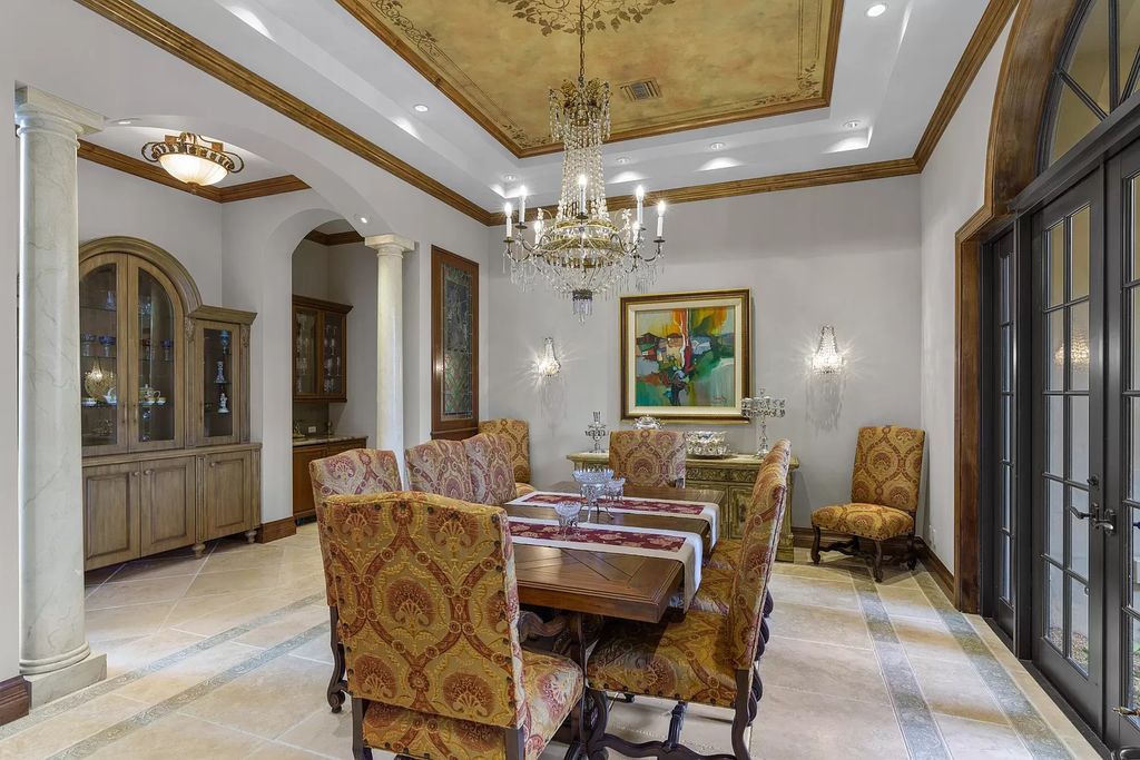 The Home in Boca Raton is a custom estate located in the prestigious St. Andrews Country Club now available for sale. This house located at 17045 Brookwood Dr, Boca Raton, Florida