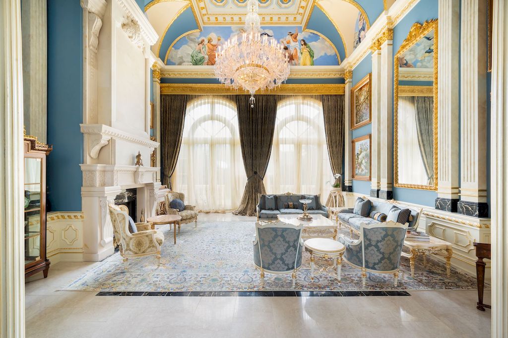 The Home in Maryland is a luxurious home that reminds you of the finest European palaces now available for sale. This home located at 9300 River Rd, Potomac, Maryland; offering 09 bedrooms and 12 bathrooms with 18,900 square feet of living spaces.