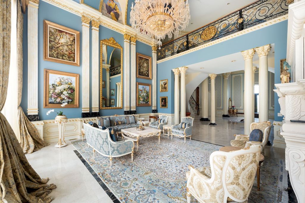 The Home in Maryland is a luxurious home that reminds you of the finest European palaces now available for sale. This home located at 9300 River Rd, Potomac, Maryland; offering 09 bedrooms and 12 bathrooms with 18,900 square feet of living spaces.