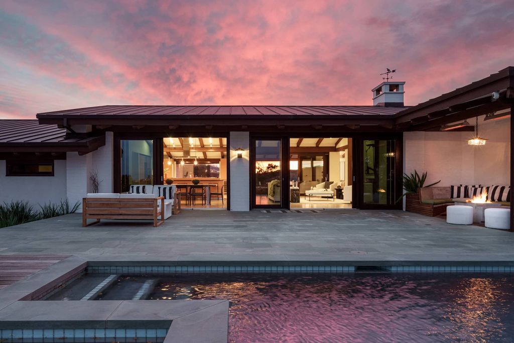 The Home in Los Angeles is one story Allen Siple architectural has breathtaking views from every room now available for sale. This home located at 1888 Mango Way, Los Angeles, California