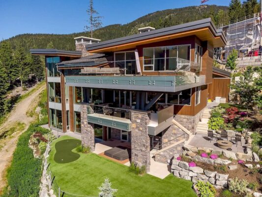 This C$17,950,000 Mountain Home in Whistler Designed with Luxury, Comfort & Practicality in Mind