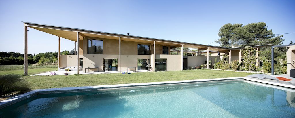 Two dwellings in Aix-en-Provence House in France by PAN Architecture