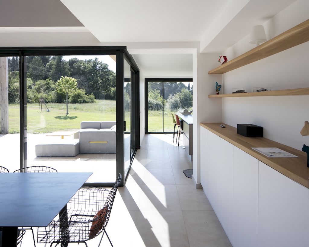 Two dwellings in Aix-en-Provence House in France by PAN Architecture