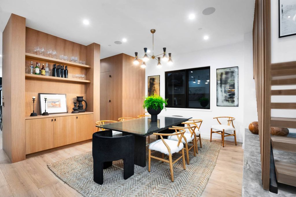 The Home in Culver City is a brand-new modern masterpiece with outstanding craftsmanship and insightful design apparent throughout now available for sale. This home located at 4293 Jasmine Ave, Culver City, California